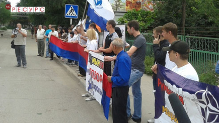 Визит Бэсеску и протест в Бельцах