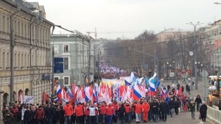 В Москве завершился митинг против Майдана