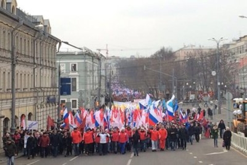 В Москве завершился митинг против Майдана