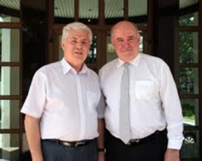 Встреча Воронина и Карасина