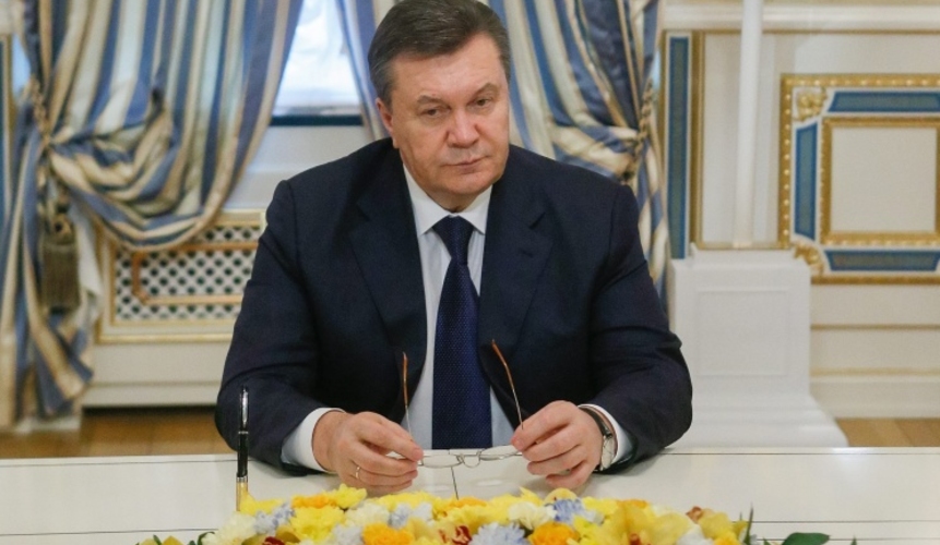 Янукович попросил власти РФ обеспечить ему 