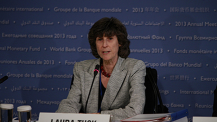 Молдову посетит вице-президент Всемирного банка Лора Так