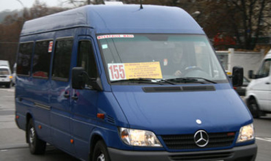 Водители маршруток №155 объявили сегодня забастовку