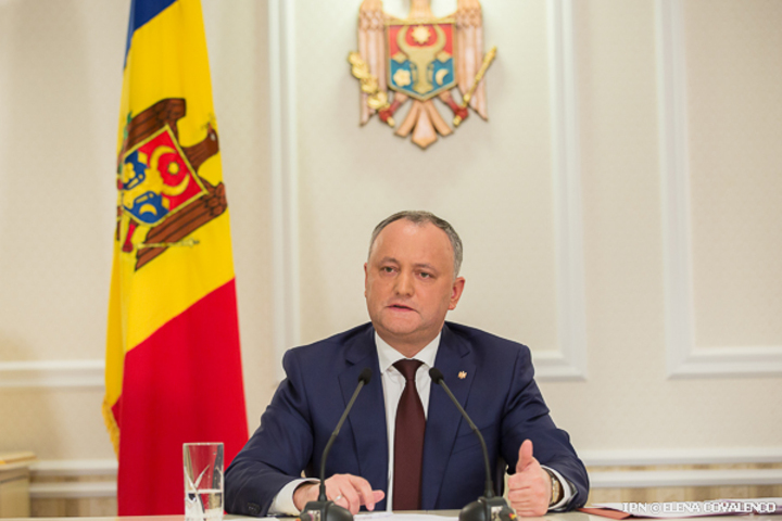 Игорь Додон: Я не буду подписывать законы, которые противоречат интересам граждан