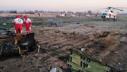 Украинский самолет разбился в Иране