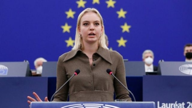 Речь Дарьи Навальной на вручении премии Сахарова