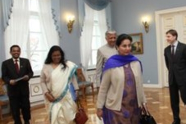 В Молдову прибыла министр иностранных дел Индии