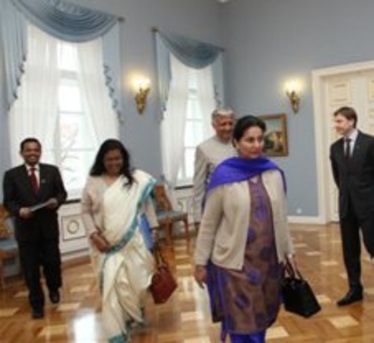 В Молдову прибыла министр иностранных дел Индии