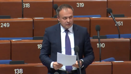 Андриан Канду в ПАСЕ: Совет Европы должен внимательно следить за ситуацией в Республике Молдова