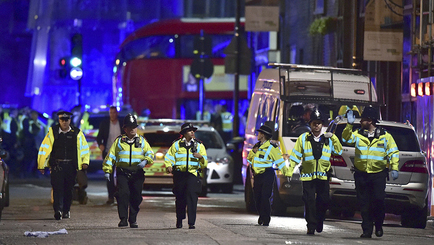 В Лондоне произошли инциденты с наездом и нападениями на людей
