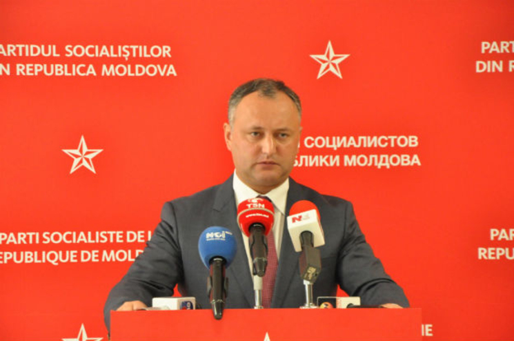 Игорь Додон – о ПКРМ и Соглашении об ассоциации РМ-ЕС