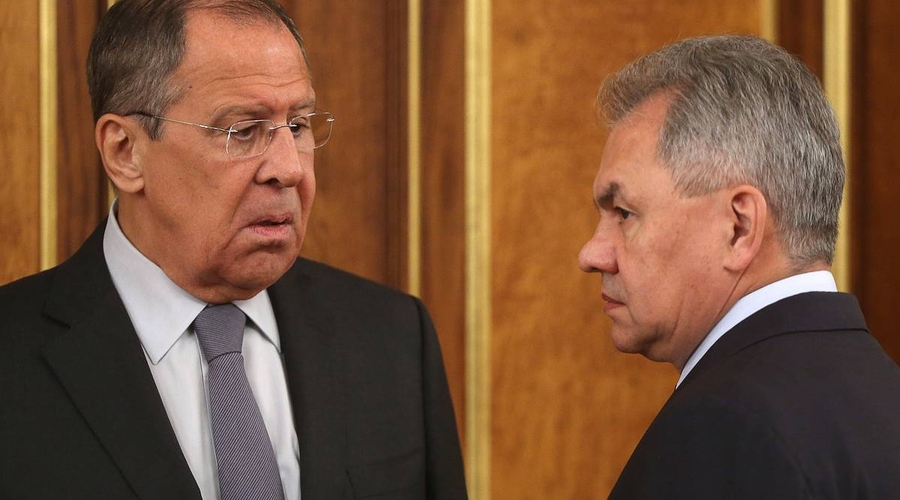 Лавров и Шойгу в ожидании конца.
