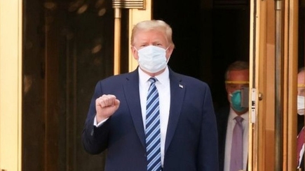 Трамп идет на поправку и возвращается в Белый дом