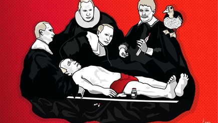 Сказка о мертвом тиране и семи двойниках. Фактчекер Илья Бер о секрете популярности Соловья и «Генерала СВР»