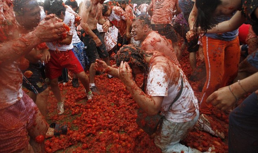 В Молдове состоится томатная битва