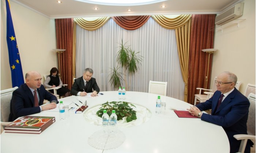 Премьер принял посла Российской Федерации в Республике Молдова