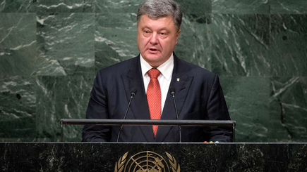 Петр Порошенко: Россия не заинтересована в поиске правды. Выступление в ОНН