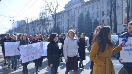 8 марта Майя Санду приняла участие в марше защитников лесбиянок