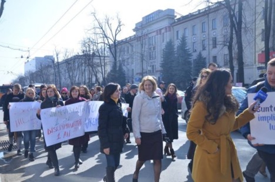 8 марта Майя Санду приняла участие в марше защитников лесбиянок
