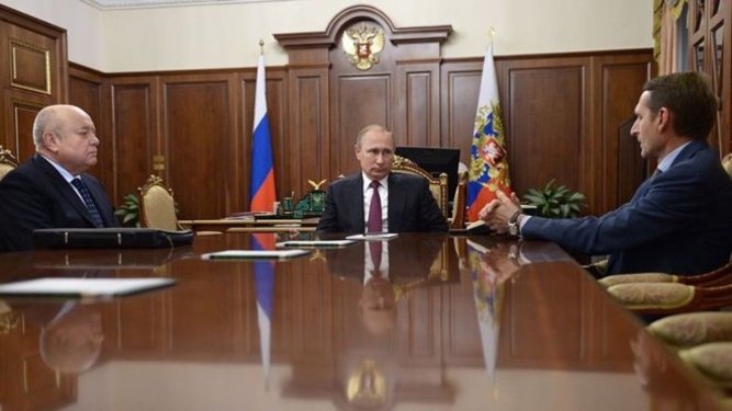 Путин назначил Нарышкина главой СВР вместо Фрадкова