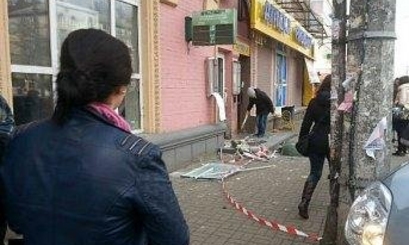 Ночной взрыв в Киеве