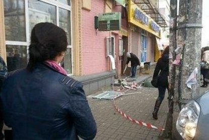 Ночной взрыв в Киеве
