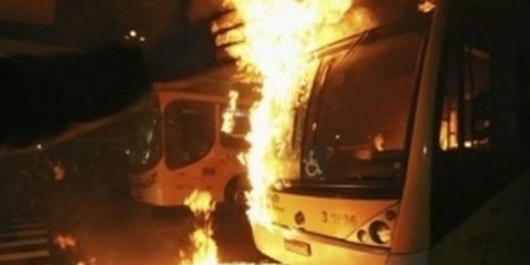 В Киеве напали на молдавский автобус, следовавший в Санкт-Петербург