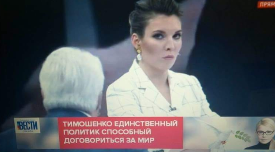 На российском ТВ начали агитировать за Тимошенко