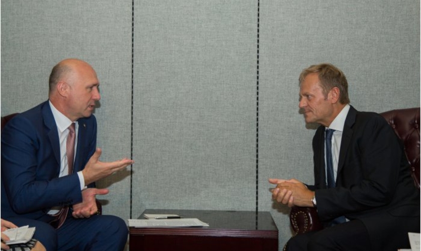 Дональд Туск: ЕС поддерживает молдавское правительство в проведении реформ