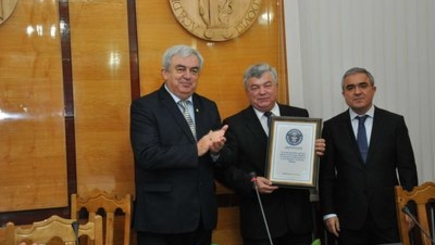 Молдаванин оказался в Книге рекордов Гиннесса