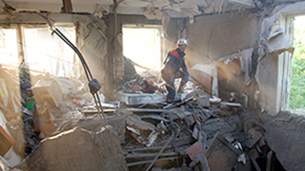 В жилoм доме Николаева случился взрыв