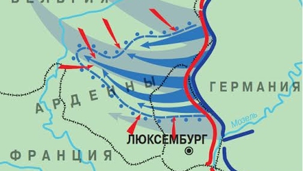 Арденнская операция 1944 года. Последний шанс  Адольфа  Гитлера  на  сепаратный мир