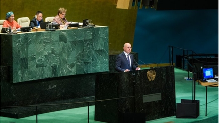 Премьер-министр Павел Филип в пятницу потребовал в ООН вывода российских войск с территории нашей страны