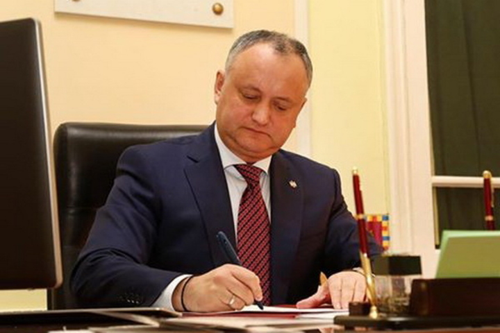 Президент Молдовы вернул на доработку в парламент пакет «гагаузских законопроектов»