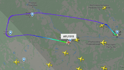 Появились подробности захвата российского авиалайнера