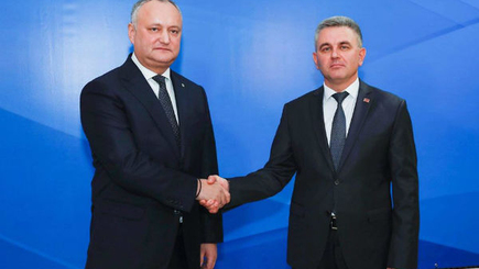 Игорь Додон в Бендерах: Миротворцы способствуют созданию благоприятной атмосферы на выборах 24 февраля