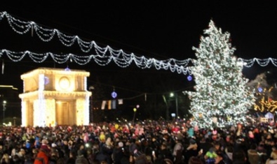 В новогоднюю ночь в Кишиневе состоится грандиозный концерт