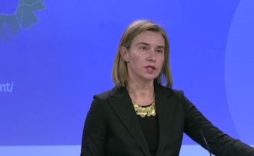 Вице-премьер Галбур провел встречу с верховным представителем ЕС Федерикой Могерини