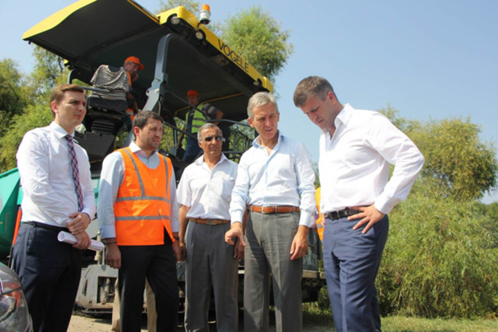 Начало ремонта дороги Хынчешты – Чимишлия