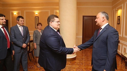 Президент Игорь Додон провел встречу с Игорем Чайка