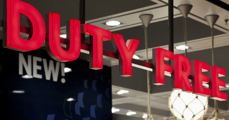 У нас запретили магазины Duty free