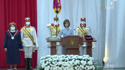 Как прошла церемония вступления в должность нового президента Молдовы (ВИДЕО)