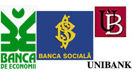 Banca de Economii, Unibank и Banca Socială прекращают пополнение депозитных счетов