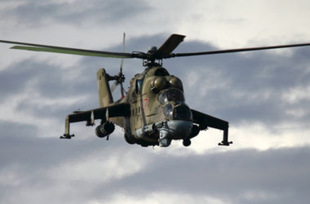 СНБО: Вертолёт Ми-24 сбит боевиками в Луганской области
