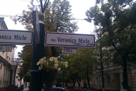 Кишиневский указатель улиц европейского типа подвергся атаке вандалов