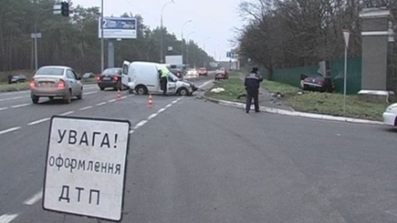 Авария под Киевом с участием экс-премьера Кинаха