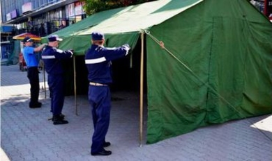 16 мобильных пунктов оказания первой помощи открыты в Молдове из-за жары