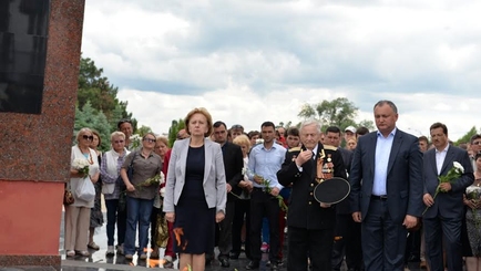 Игорь Додон: «То, что произошло 74 года назад, должно стать для нас всех уроком»