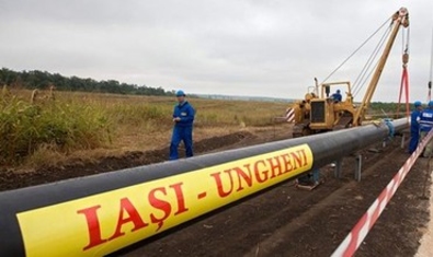 Закончилось строительство газопровода Яссы-Унгены