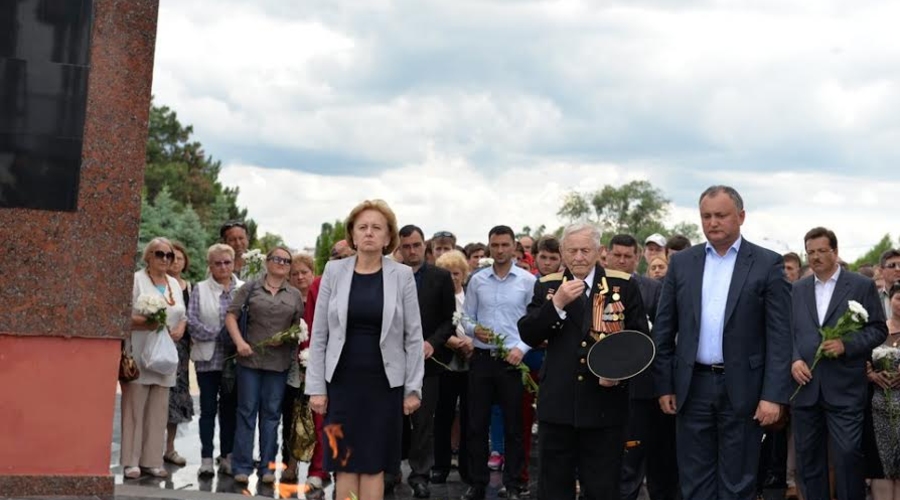 Игорь Додон: «То, что произошло 74 года назад, должно стать для нас всех уроком»